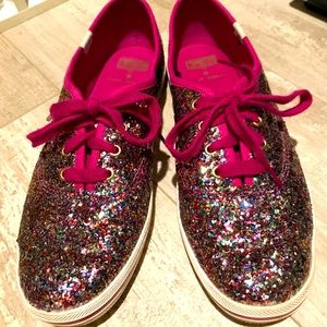 Kate Spade ♠️ Keds Glitter ✨ Tennis Shoes 👟